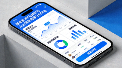 踢球者190足球即时App深度赛事分析功能展示